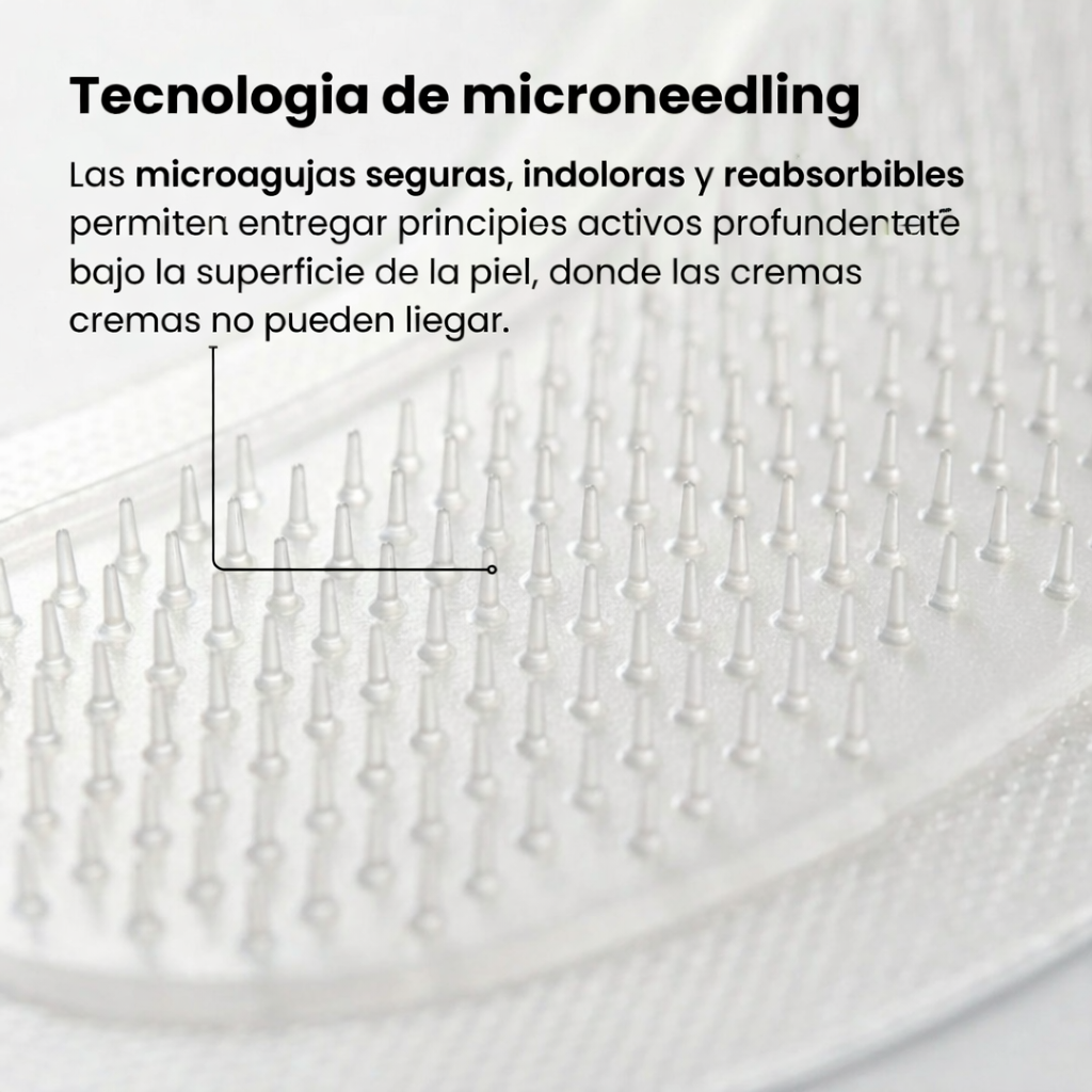 Parche de microagujas